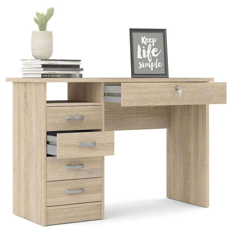 Bureau 5 tiroirs