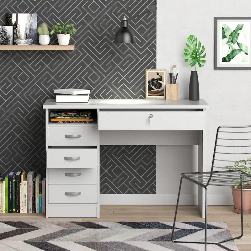 Bureau 5 tiroirs