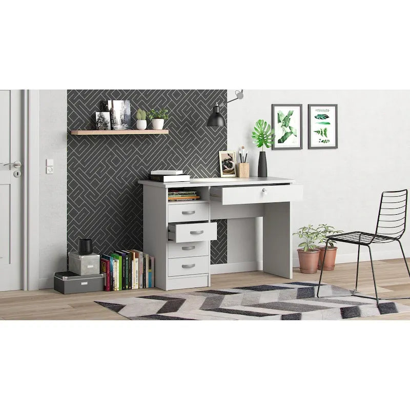 Bureau 5 tiroirs