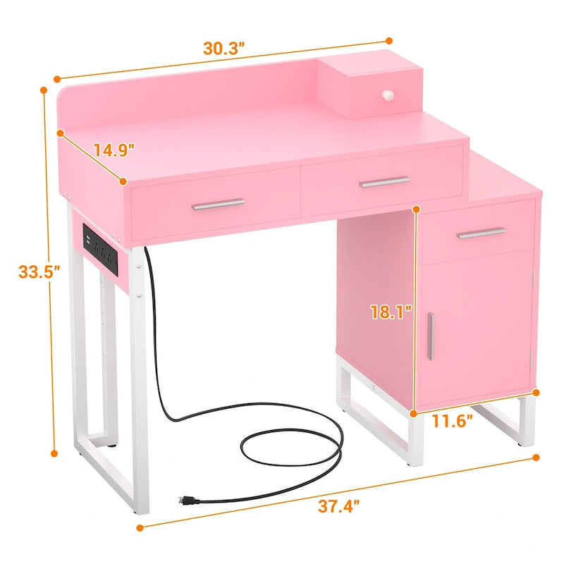 Table de toilette réversible