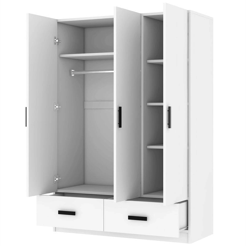 Armoire de chambre à trois portes