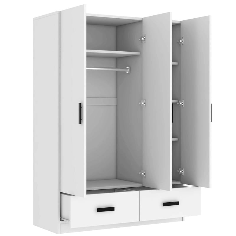 Armoire de chambre à trois portes