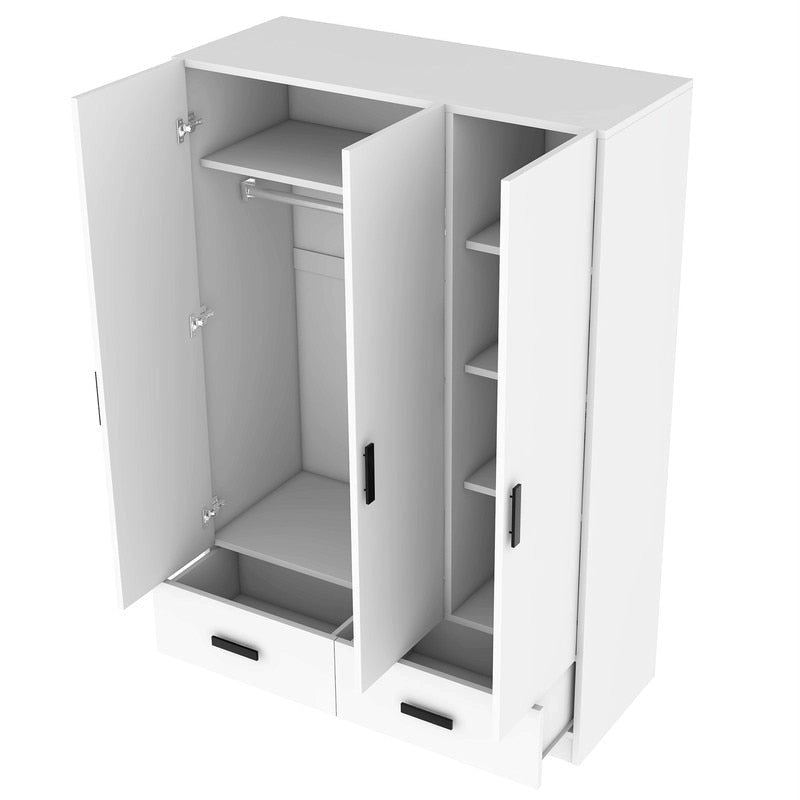 Armoire de chambre à trois portes