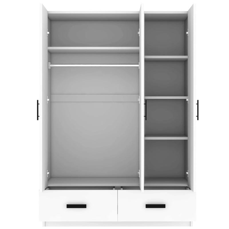 Armoire de chambre à trois portes