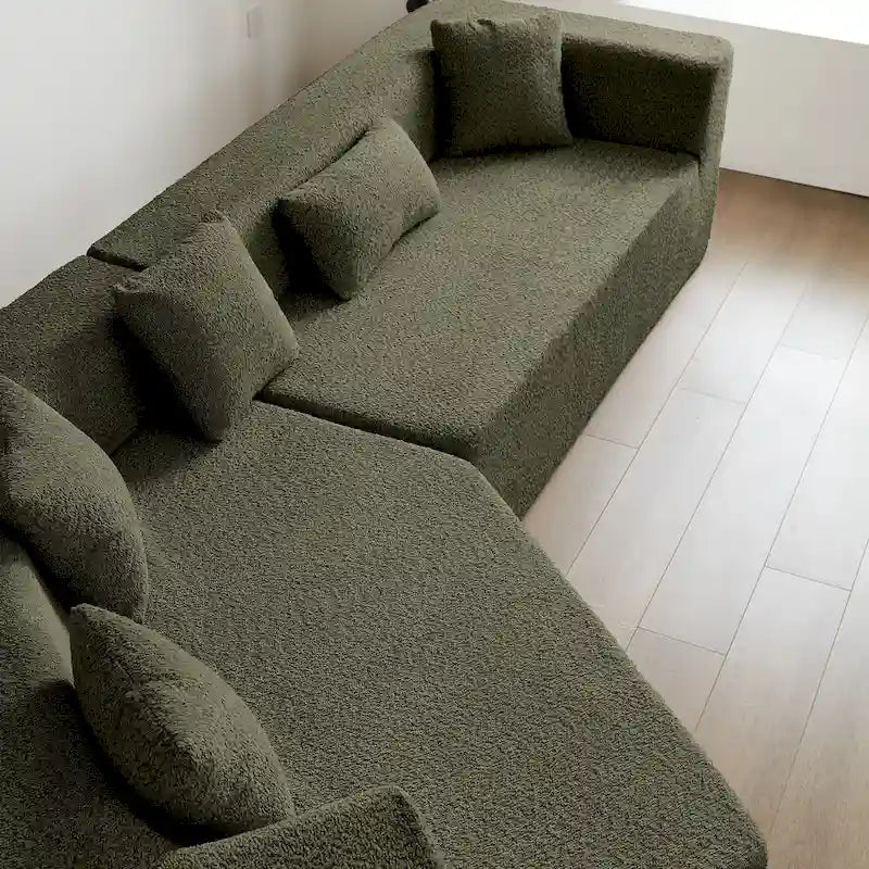 Canapé modulaire en polyester de 323,85 cm "Cloud"