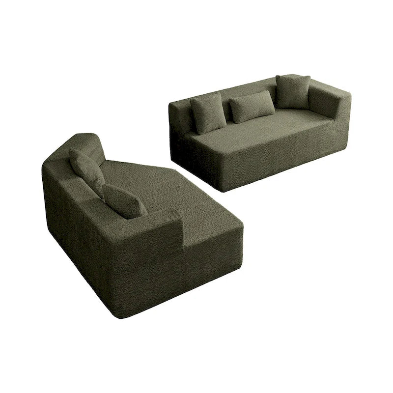 Canapé modulaire en polyester de 323,85 cm "Cloud"