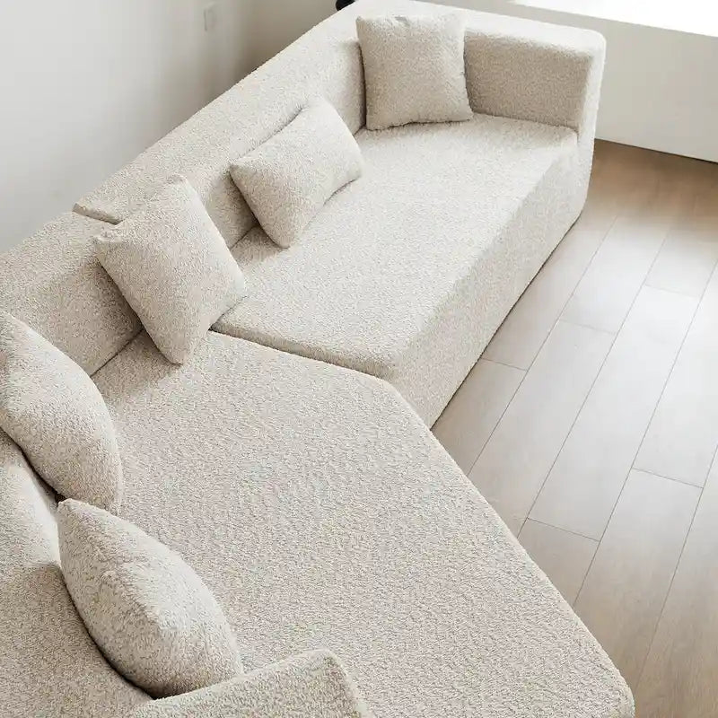 Canapé modulaire en polyester de 323,85 cm "Cloud"