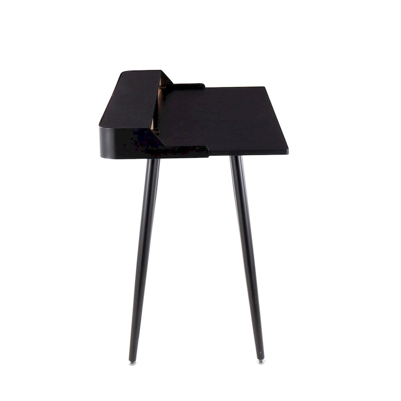 Bureau de style médiéval moderne en métal et bois