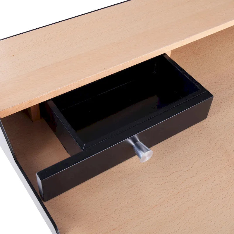 Bureau de style médiéval moderne en métal et bois