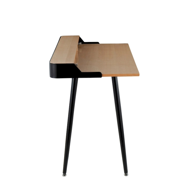 Bureau de style médiéval moderne en métal et bois