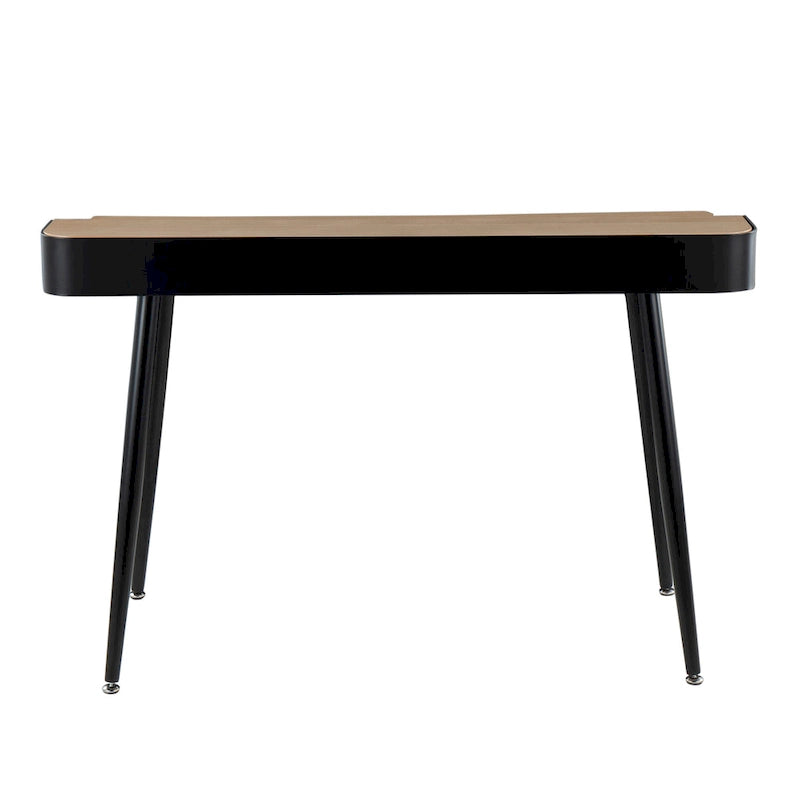 Bureau de style médiéval moderne en métal et bois