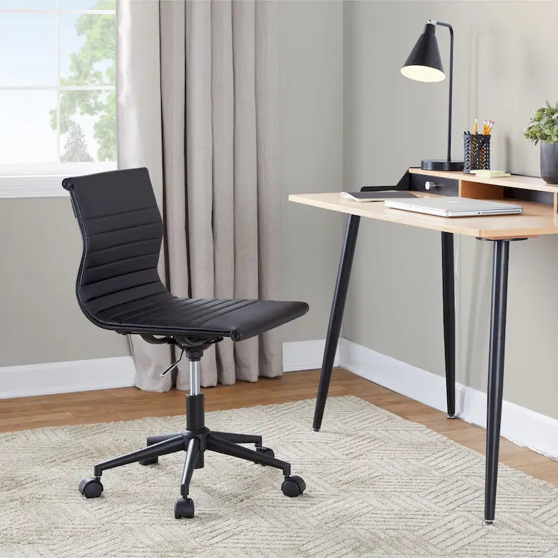 Bureau de style médiéval moderne en métal et bois