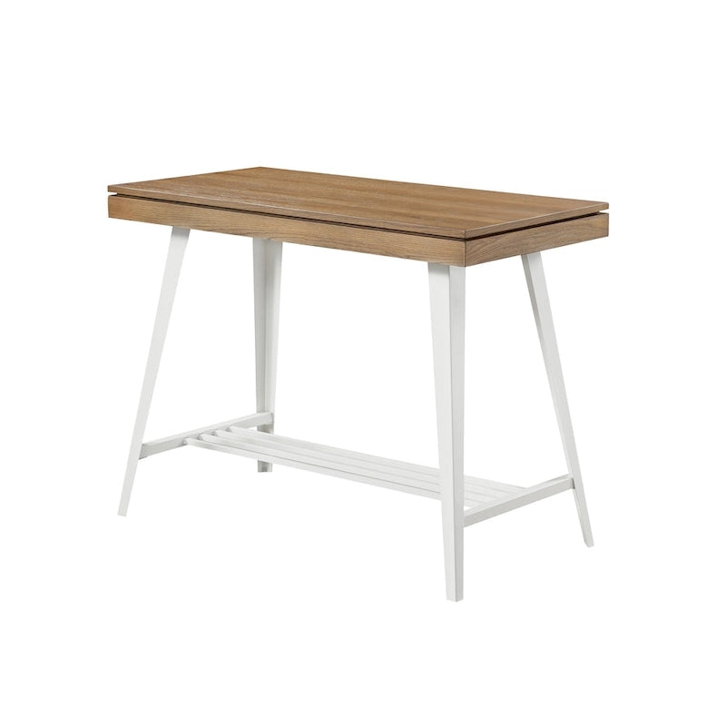 Ensemble de salle à manger moderne de 3 pièces, hauteur bar, avec pieds en acier