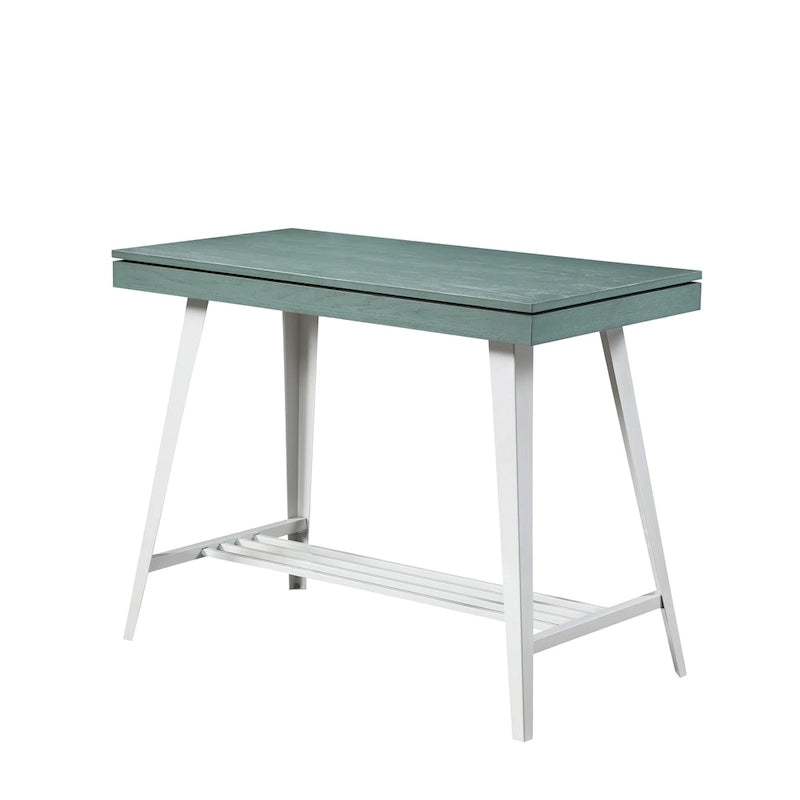 Ensemble de salle à manger moderne de 3 pièces, hauteur bar, avec pieds en acier