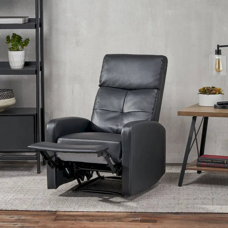 Fauteuil club en cuir
