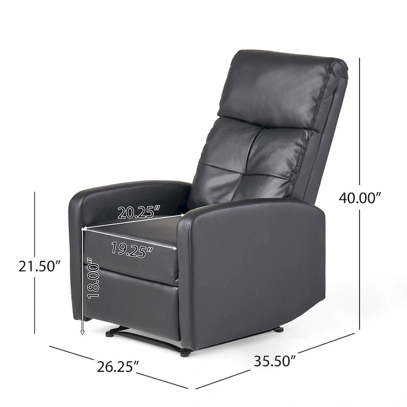 Fauteuil club en cuir