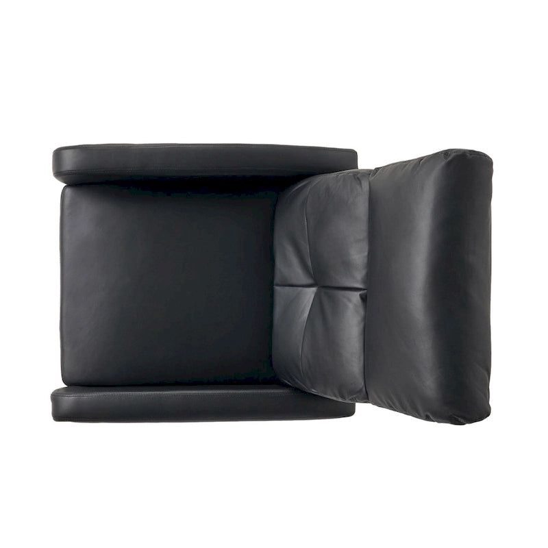 Fauteuil club en cuir