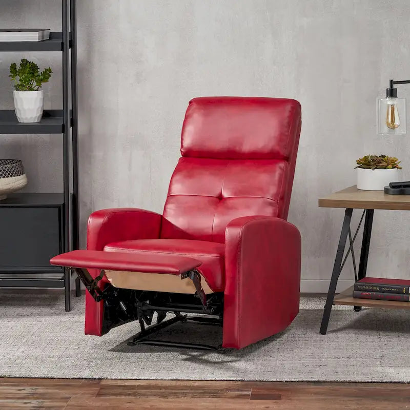 Fauteuil club en cuir