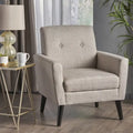Fauteuil club en tissu de style Mid-Century