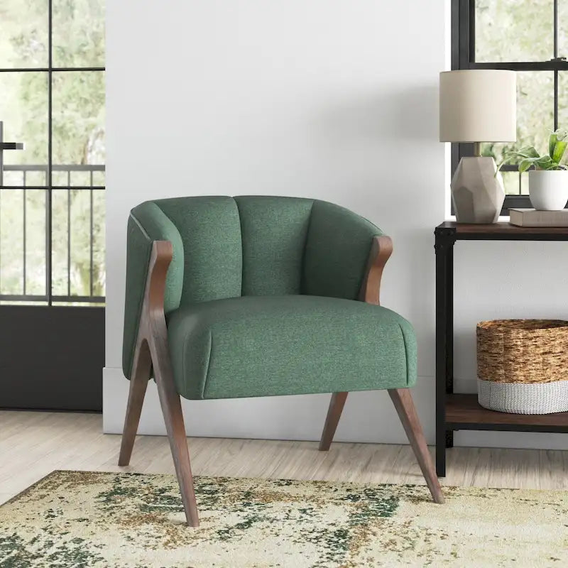 Fauteuil d'appoint bas du milieu du siècle