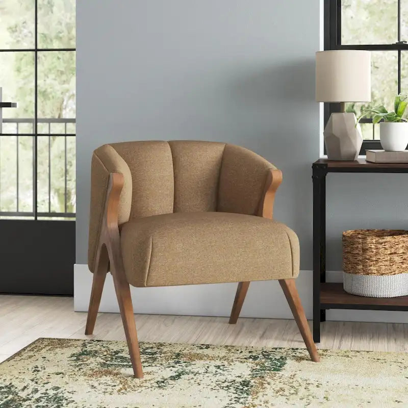 Fauteuil d'appoint bas du milieu du siècle