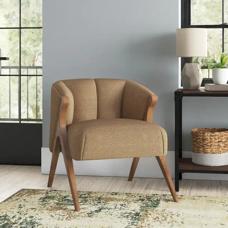 Fauteuil d'appoint bas du milieu du siècle
