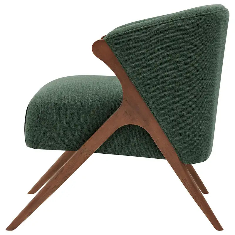 Fauteuil d'appoint bas du milieu du siècle