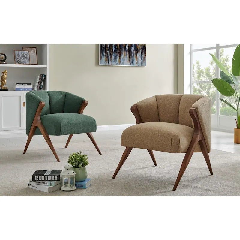 Fauteuil d'appoint bas du milieu du siècle
