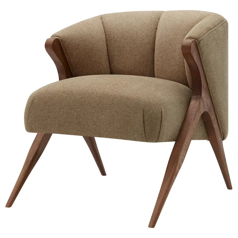 Fauteuil d'appoint bas du milieu du siècle