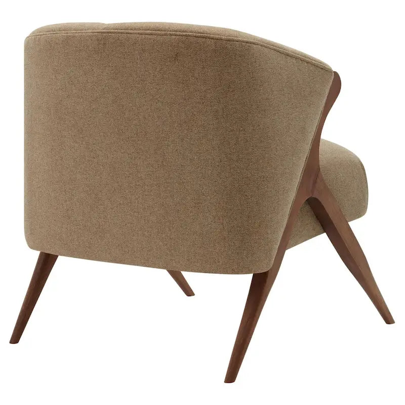 Fauteuil d'appoint bas du milieu du siècle