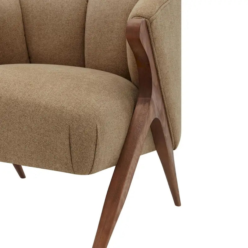 Fauteuil d'appoint bas du milieu du siècle
