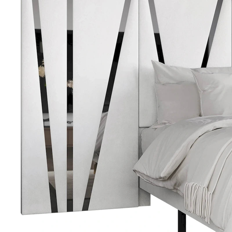 Lit mural de luxe moderne