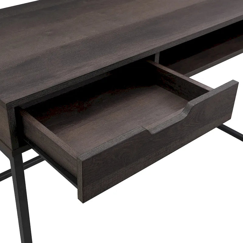 40 Bureau avec tiroir et étagère