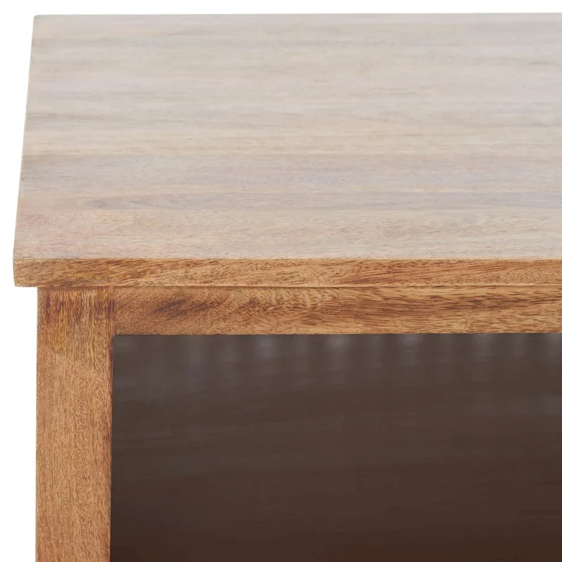 Table basse carrée à un plateau