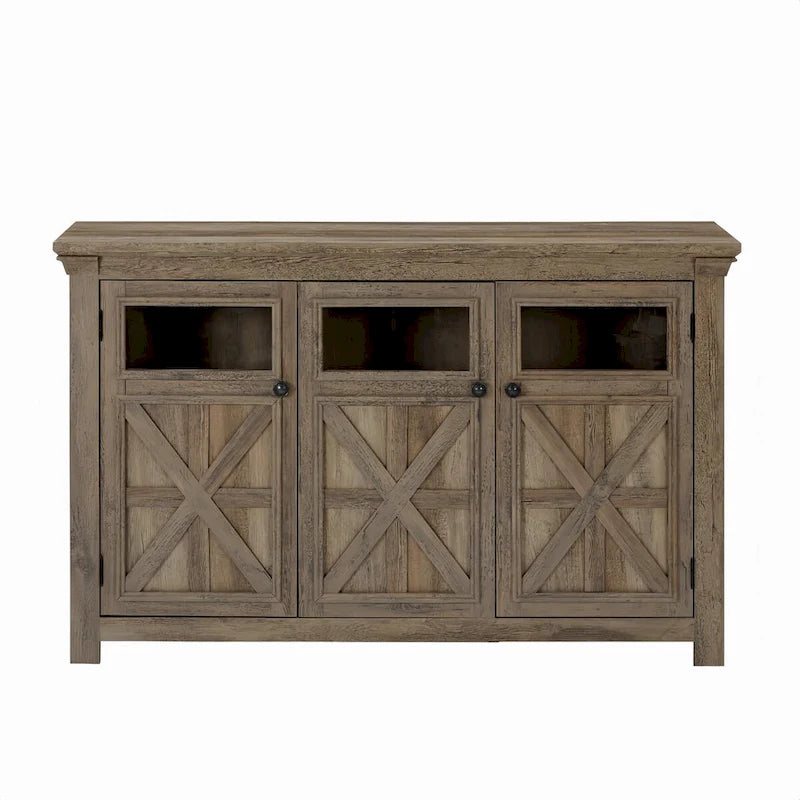 53 Armoire de buffet de ferme à 3 portes