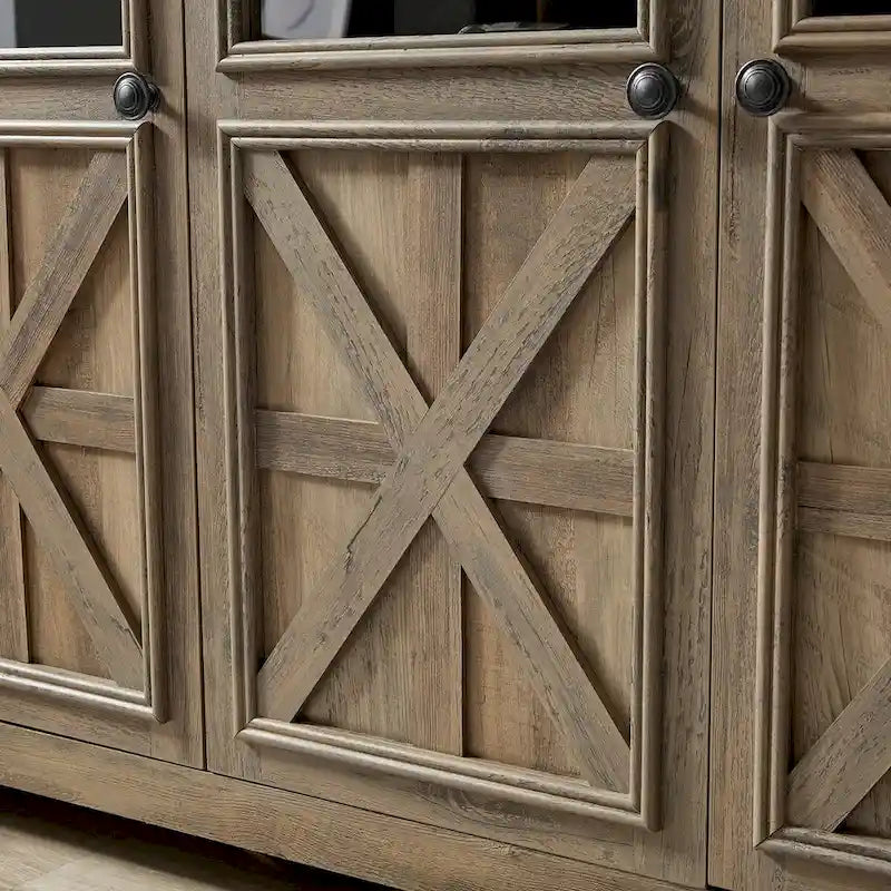 53 Armoire de buffet de ferme à 3 portes