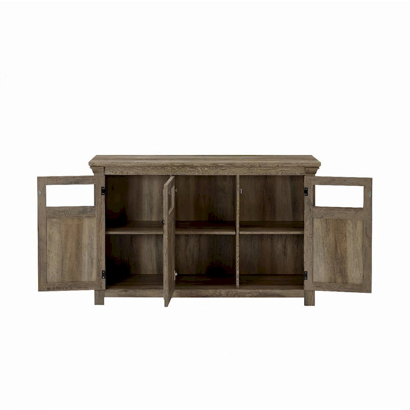 53 Armoire de buffet de ferme à 3 portes