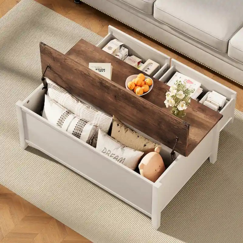 Table basse de style rustique