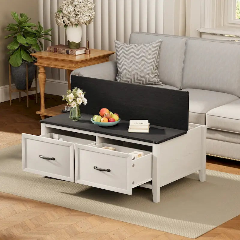 Table basse de style rustique
