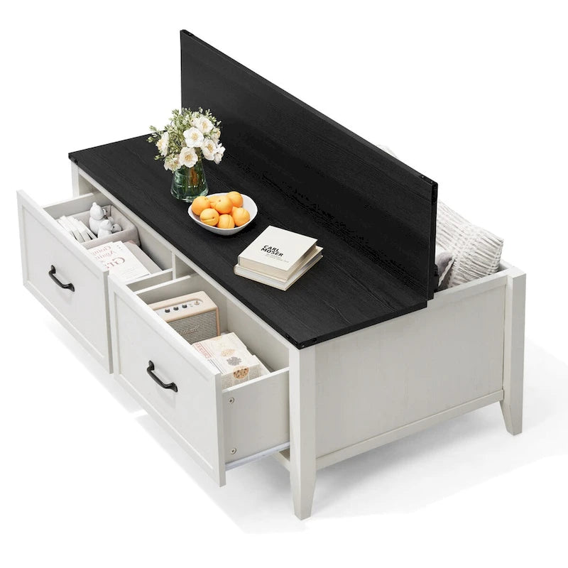 Table basse de style rustique