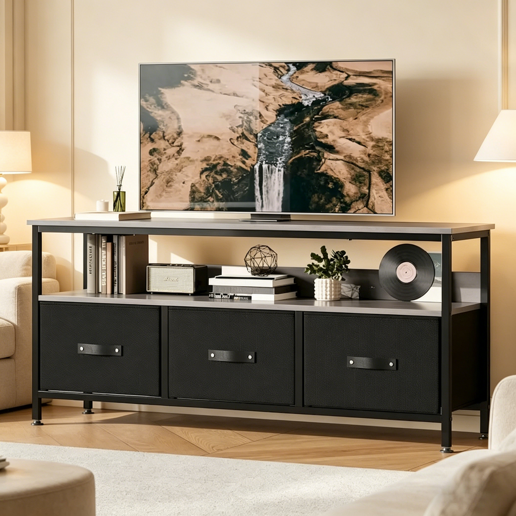 Meuble TV commode de 55 pouces - 55 pouces